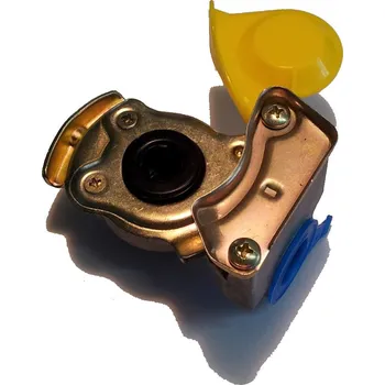 Přislušenství brzdového systému Hlavice vzduchová žlutá M 22 pohyblivá