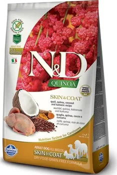 Krmivo pro kočku Farmina N&D Grain Free Quinoa Cat Skin & Coat Quail/Coconut