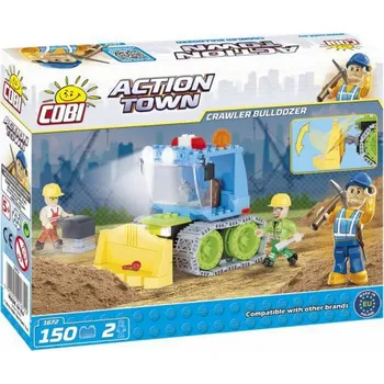 Stavebnice COBI Cobi Action Town 1672 Pásový buldozer
