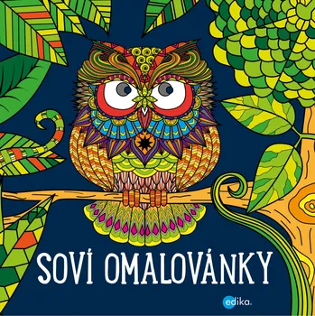 Antistresové omalovánky Soví omalovánky - Yulia Mamonova