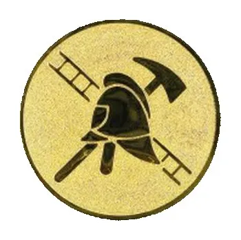 Cinkili Emblém CE116 hasiči Velikost: 2,5 cm, Barva: Bronz