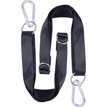 Příslušenství k houpačce Worker Popruhy s karabinou pro houpací síť Jungilaro