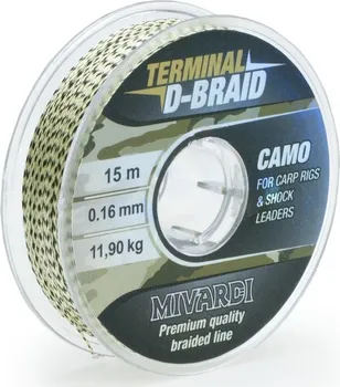 Mivardi Terminal D-Braid Camo 0,26 mm/15 m/22,7 kg