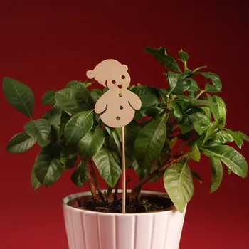 Vánoční dekorace Zápich - Sněhulák