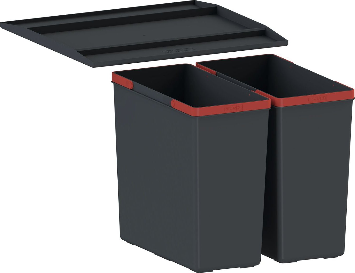 Odpadkový koš Franke Sorter EasySort 450-2-0, 2x 14,5 l 121.0494.182