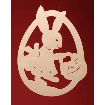 Vejce velké - Holka košík (30cm)