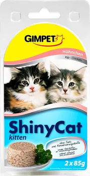 Krmivo pro kočku Gimpet Shiny Cat Junior kuře 2 x 70 g