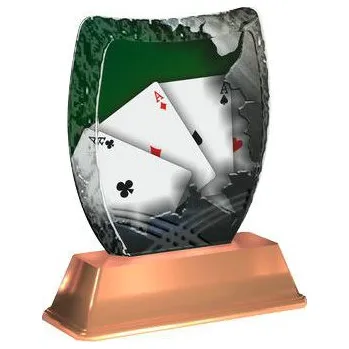 Cinkili Akrylátová trofej ACE2002M29 Karty Označení: C, Výška: 14 cm