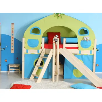 Stojan pro skluzavku Domestav D921 Materiál: Smrk, Povrchová úprava: Barevné lakování