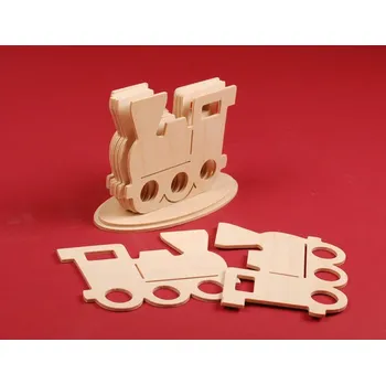 Vánoční dekorace Podtácky - Mašinka