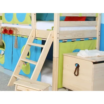 Žebřík malý-šikmý Domestav D920 Materiál: Smrk, Povrchová úprava: Barevné lakování