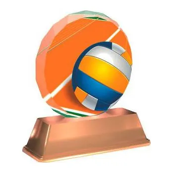 Cinkili Akrylátová trofej ACE0003M14 Volejbal Označení: A, Výška: 13 cm