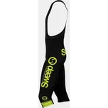 CYKLISTICKÉ KRAŤASY 3/4 SWEEP K015 black/yellow fluo Varianta: XS