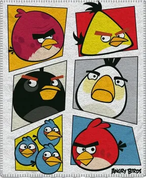 deka Jerry Fabrics Angry Birds 120/150 cm