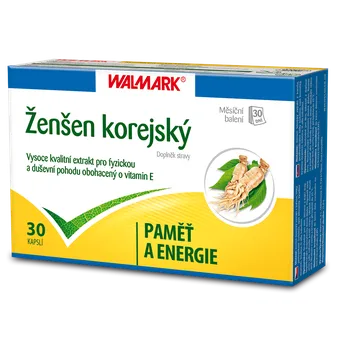 WALMARK Ženšen korejský 30 cps.