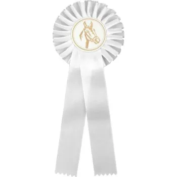 Cinkili Kokarda jednořadá CK1 bílá průměr 12,5 cm, délka 31 cm