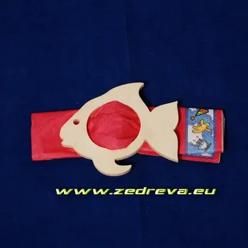 Vánoční dekorace Spona na ubrousek - Kapřík