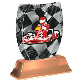 Cinkili Akrylátová trofej ACE2002M40 Auto Moto Označení: C, Výška: 14 cm