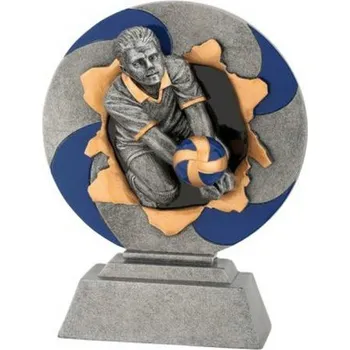 Cinkili Plaketa CFG1141 volejbal Výška 16cm