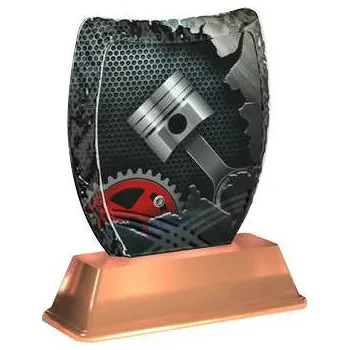 Cinkili Akrylátová trofej ACE2002M41 Auto Moto Označení: C, Výška: 14 cm