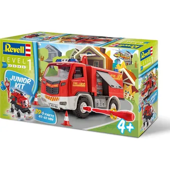 ostatní stavebnice Revell Junior Kit 00804 Fire Truck 1:20 červený