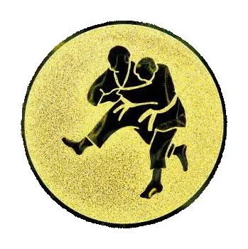 Cinkili Emblém CE077 sumó Velikost: 2,5 cm, Barva: Zlato