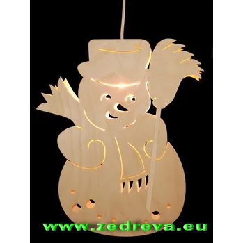 Vánoční dekorace Závěsné - Sněhulák