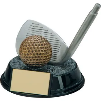 Cinkili Trofej plaketa CRF4160 golf Výška 11,5cm