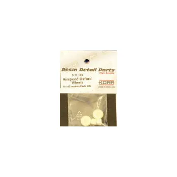 Plastikový model 1/72 Wheels for Airspeed Oxford (AZ MODEL/PAVLA)
