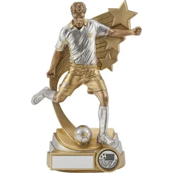Cinkili Trofej plaketa CRF2008 figurka fotbalista výška 16cm