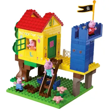 ostatní stavebnice Big Maxi PlayBIG BLOXX Prasátko Pepina Domek na stromě