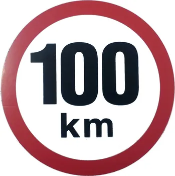 Značení Nálepka omezená rychlost 100 Km ø 190 mm