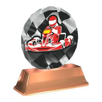 Cinkili Akrylátová trofej ACE0003M35 Auto Moto Označení: C, Výška: 13 cm