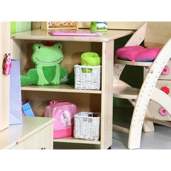 Psací stůl Stůl výsuvný-pod zvýšené jednolůžko Domestav D707 Materiál: Smrk, Povrchová úprava: Barevné lakování