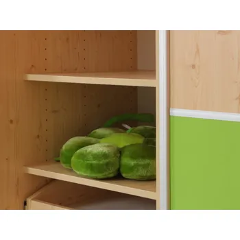 Police Domestav D654 Materiál: Lamino, Povrchová úprava: LBK Buk