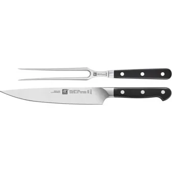 Kuchyňské náčiní Zwilling Pro set na porcování masa nůž + vidlička