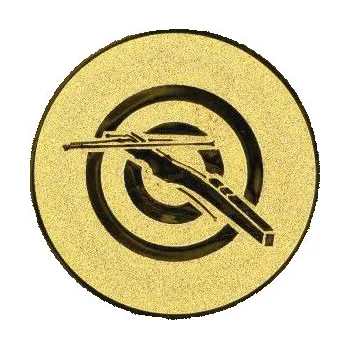 Cinkili Emblém CE092 lukostřelba Velikost: 2,5 cm, Barva: Zlato