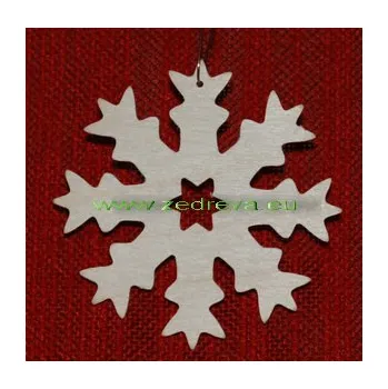 Vánoční dekorace Ozdoba malá - Hvězdička 03