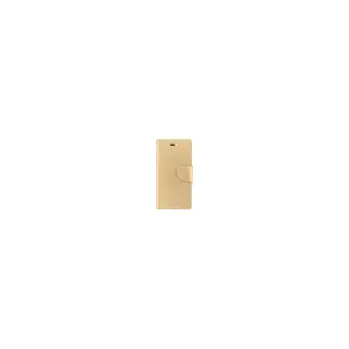 Pouzdro na mobilní telefon Mercury Bravo diářové Pouzdro pro iPhone 6 / 6S GOLD zlatá barva
