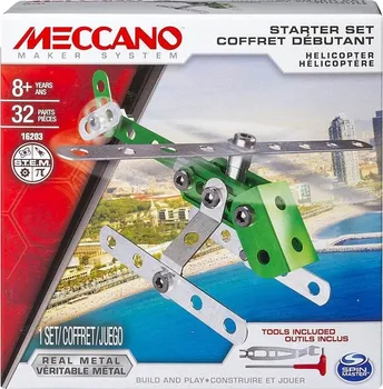 Stavebnice Meccano Meccano 16203 Set pro začátečníky Helikoptéra