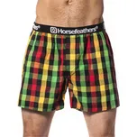 horsefeathers Pánské trenky apollo boxer shorts (rasta)