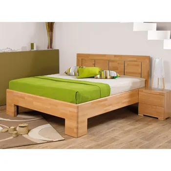Ložnicová sestava Postel Sofia, čelo rovné 4výplně 180 Domestav F111 Materiál: Buk cink, Povrchová úprava: Přírodní provedení