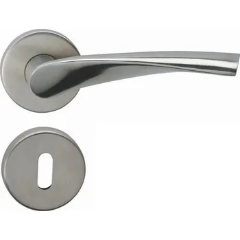 Dveřní kování Kování EURA - R rozetové, na klíč (BB) NEREZ KK