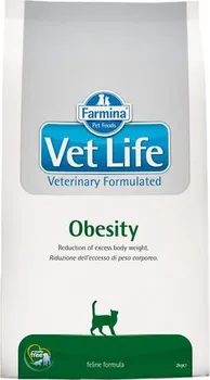 Krmivo pro kočku Vet Life Cat Natural Obesity