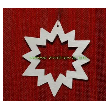 Vánoční dekorace Ozdoba malá - Hvězdička 05
