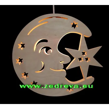 Vánoční dekorace Závěsné - Měsíc I