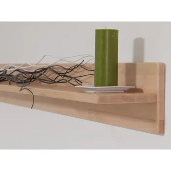 Police nad postel 1700 Domestav č.427 Materiál: Buk cink, Povrchová úprava: Přírodní provedení