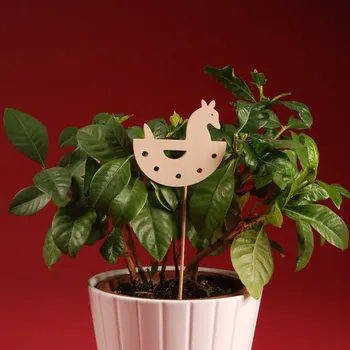 Vánoční dekorace Zápich - Houpací koník