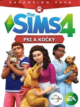Počítačová hra The Sims 4 Psi a kočky PC