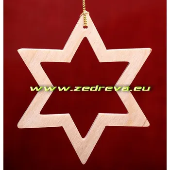 Vánoční dekorace Ozdoba malá - Hvězdička 10